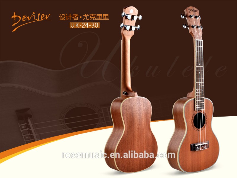 フルサペリ高品質コンサートウクレレから中国ギター工場( UK24-30)-ギター問屋・仕入れ・卸・卸売り
