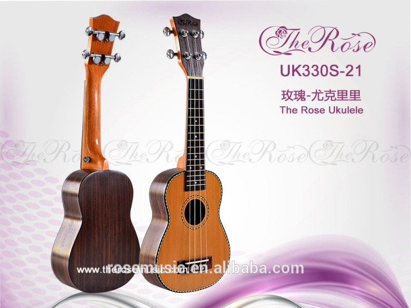 21「中国工場卸売価格高品質固体杉ウクレレ( 330S-21)-ギター問屋・仕入れ・卸・卸売り
