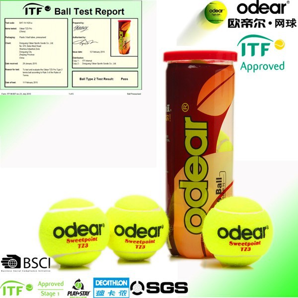 tenisボールitfが承認されodearのテニスボールの工場-テニスボール問屋・仕入れ・卸・卸売り
