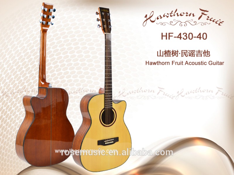 中国格安高品質40インチアコースティックギター( HF430-40)-ギター問屋・仕入れ・卸・卸売り