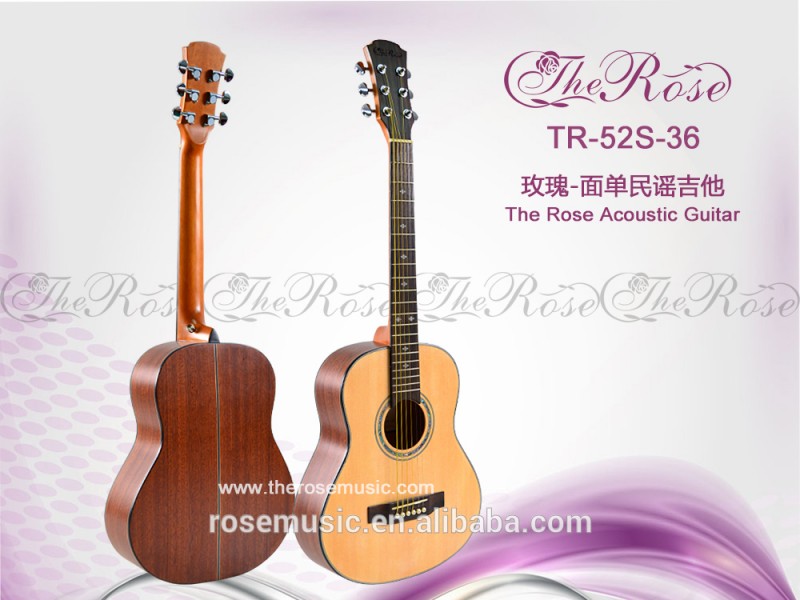 中国ギター工場卸売価格ハイエンドアコースティックギター36インチ( TR-52S-36)-ギター問屋・仕入れ・卸・卸売り