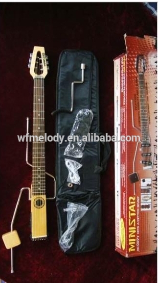 Ministar folkstar旅行エレキ ギター トラベル ギター に建て ヘッドフォンアンプ エレキ ギター を含む袋-ギター問屋・仕入れ・卸・卸売り