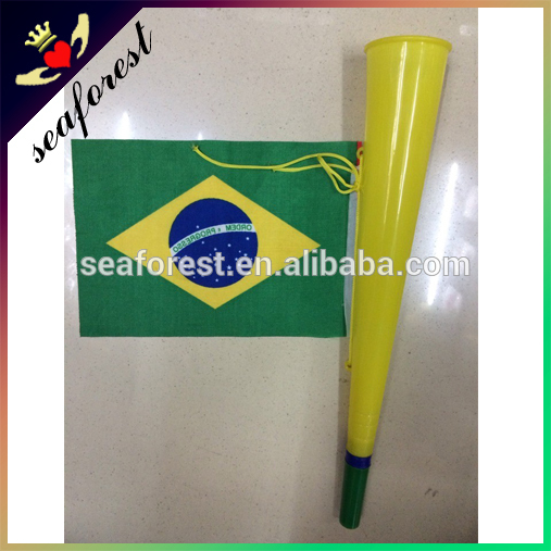 Hotsaleの2014ブラジルワールドカップサッカーファンノイズメーカーホーン-チアホーン問屋・仕入れ・卸・卸売り