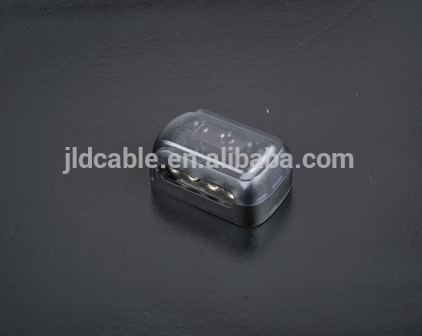 Jld高品質分布ブロック1x0GAで2 × 4 gaアウトゴールドメッキ/ニッケルメッキ-ターミナルブロック問屋・仕入れ・卸・卸売り