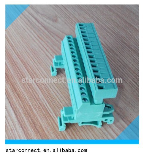 中国工場電気lタイプpcbdinレールマウント端子台-ターミナルブロック問屋・仕入れ・卸・卸売り