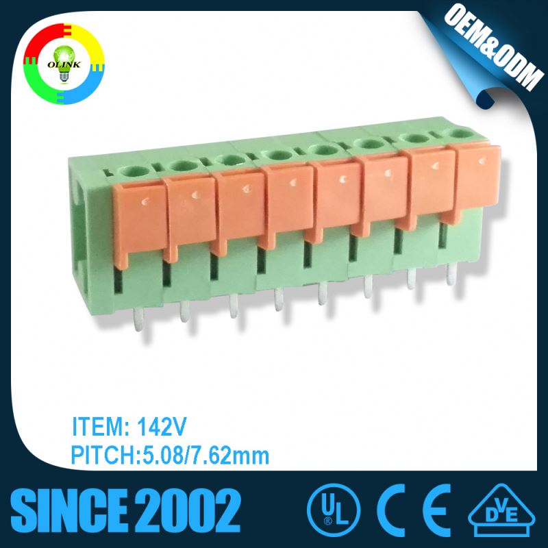 3.5mm/5.0mm/バラスト7.5ミリメートルピッチスクリューレス端子ボード-ターミナルブロック問屋・仕入れ・卸・卸売り