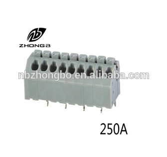プラスチックバネ端子台zb250_3.5mm電気pcb-ターミナルブロック問屋・仕入れ・卸・卸売り