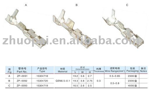 防水自動車端末15304718、 15304719、 15304720-端末問屋・仕入れ・卸・卸売り