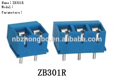 ワイヤコネクタ電気端子台zb301r- 5.0ミリメートル-ターミナルブロック問屋・仕入れ・卸・卸売り