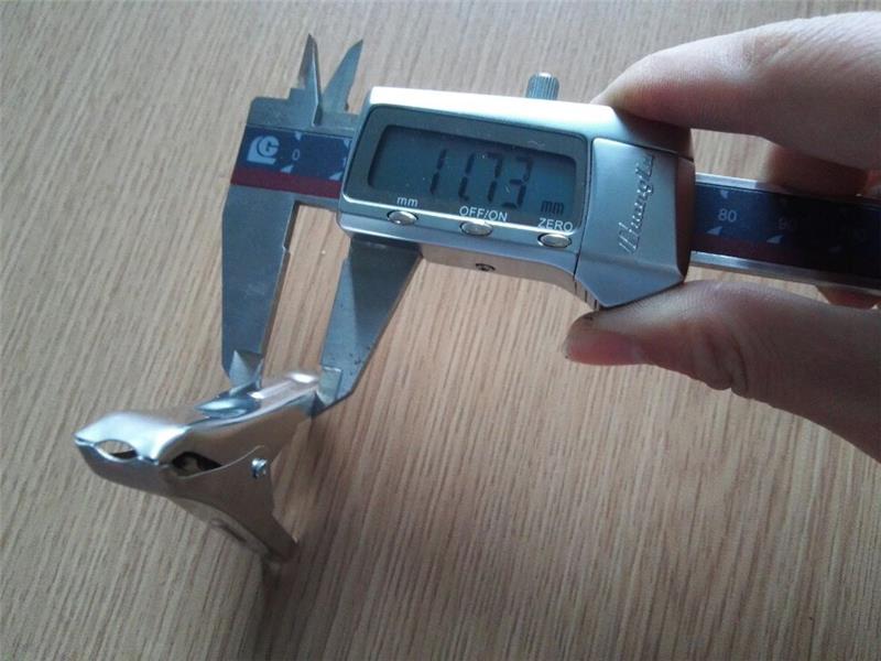 サプライ美しい格納式バッジホルダー付きワニ口クリップ用プロモーション-ダブルクリップ問屋・仕入れ・卸・卸売り