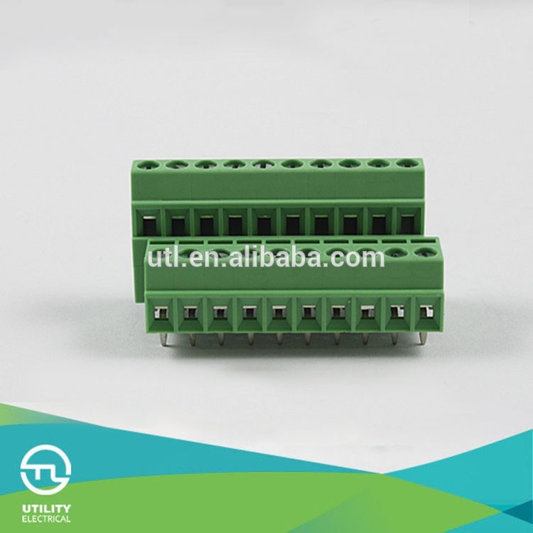Pcbオスutlmu1.0h2l3.5/female端子台のネジ-ターミナルブロック問屋・仕入れ・卸・卸売り