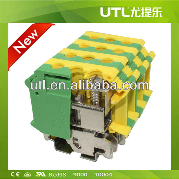 utl保証貿易ユニバーサル接地端子ブロック、 35mm2接地端子コネクタ、 フェニックス配線端子ネジ-ターミナルブロック問屋・仕入れ・卸・卸売り