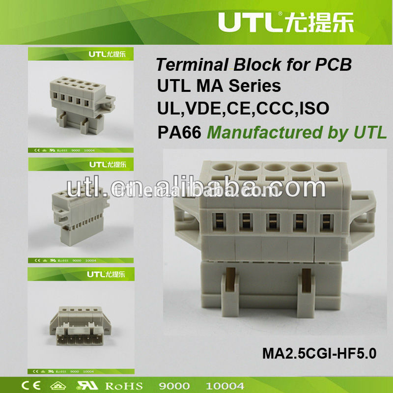 ピンターミナルブロック3.5mm3.81ミリメートル2月24日方法-ターミナルブロック問屋・仕入れ・卸・卸売り