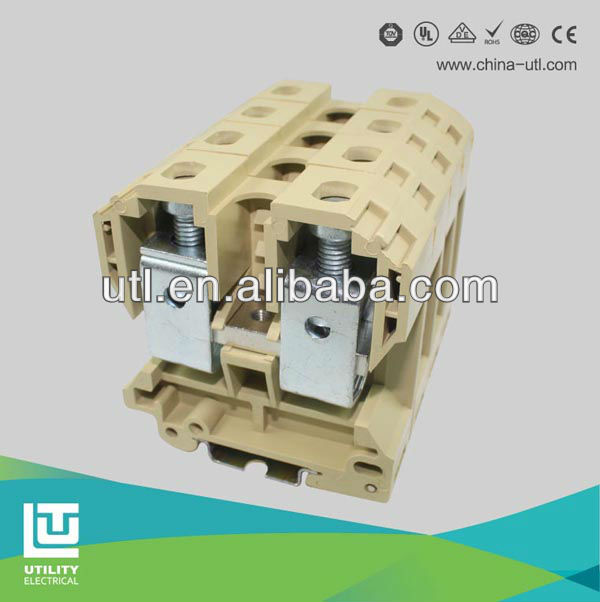 Sakdinrail70mm2マウント端子台、 ワイドミュラーの留め式端子コネクタul800v192a2-0awg-ターミナルブロック問屋・仕入れ・卸・卸売り