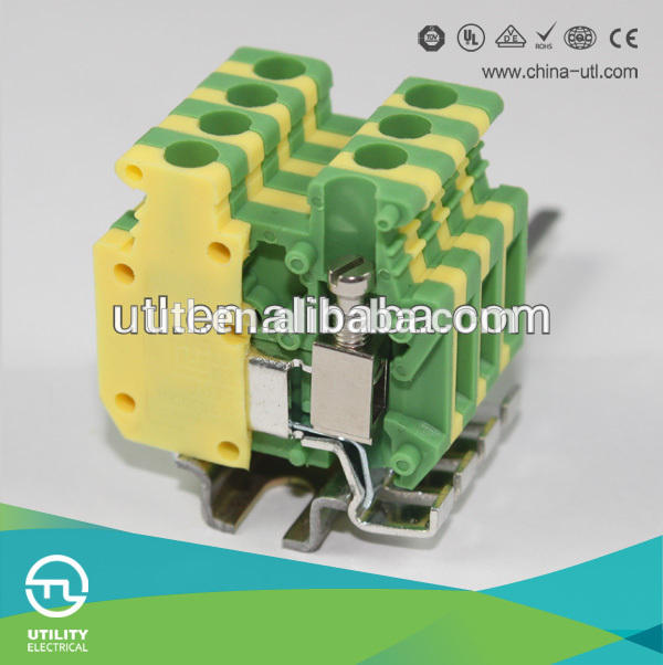32a 24-12AWG 2.5ミリメートルアース端子ブロックul-ターミナルブロック問屋・仕入れ・卸・卸売り