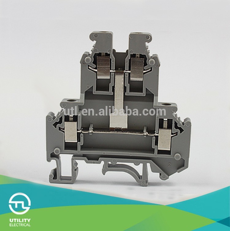 Utlユニバーサルターミナルブロックjut1-2.5/2二重層conector2.5mmピッチ端子台-ターミナルブロック問屋・仕入れ・卸・卸売り