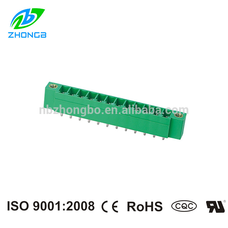 Pcbプラグイン可能なターミナルブロックで3.50ミリメートル、3.81ミリメートルピッチ15 edgv-ターミナルブロック問屋・仕入れ・卸・卸売り