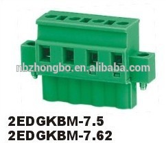 ワイヤコネクタ電気端子台2edgkbm_7.5/7.62mm-ターミナルブロック問屋・仕入れ・卸・卸売り