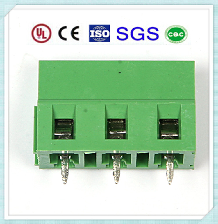 Pcb端子台5.0ミリメートル7.5ミリメートルピッチ2 p 3 pでul、ce、iso、sgs、cqcが承認-端末問屋・仕入れ・卸・卸売り