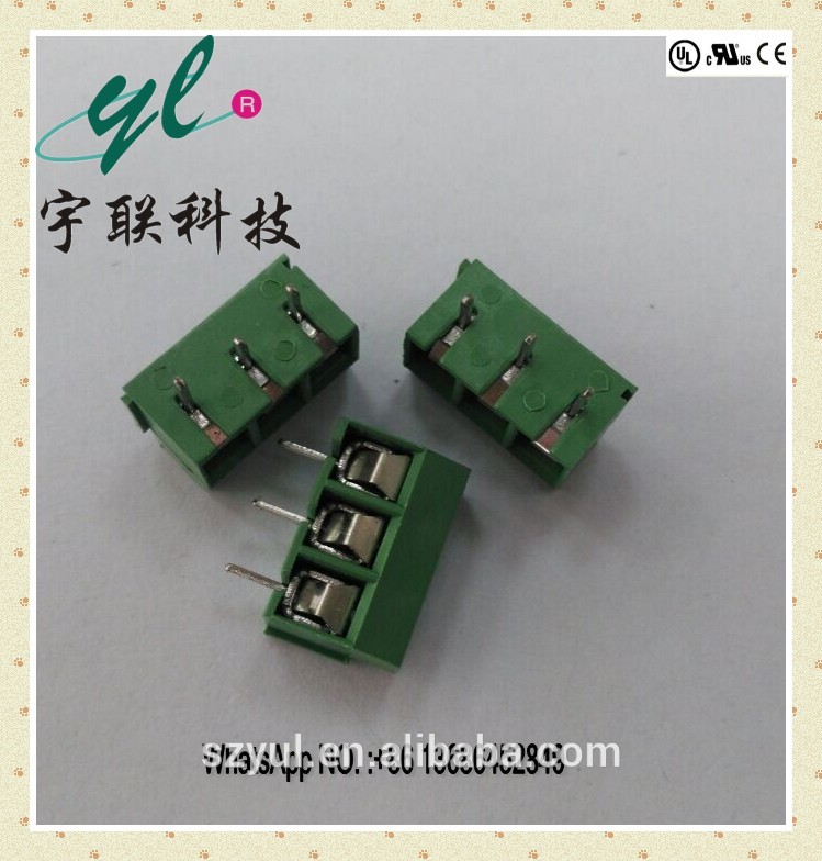 中国工場5.00ミリメートルピッチ2/3/4/5/6/7/8/9/ウェイpcbスクリューターミナルブロック-端末問屋・仕入れ・卸・卸売り