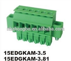 テストプラグで- 端子台15edgkam_3.5mm/3.81ミリメートル-ターミナルブロック問屋・仕入れ・卸・卸売り