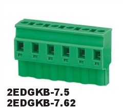高品質2edgkb7.62mm7.5ミリメートルプラスチック端子台-ターミナルブロック問屋・仕入れ・卸・卸売り