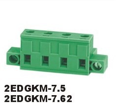 高品質2edgkm7.5ミリメートル7.62mm銅ターミナルブロック-ターミナルブロック問屋・仕入れ・卸・卸売り