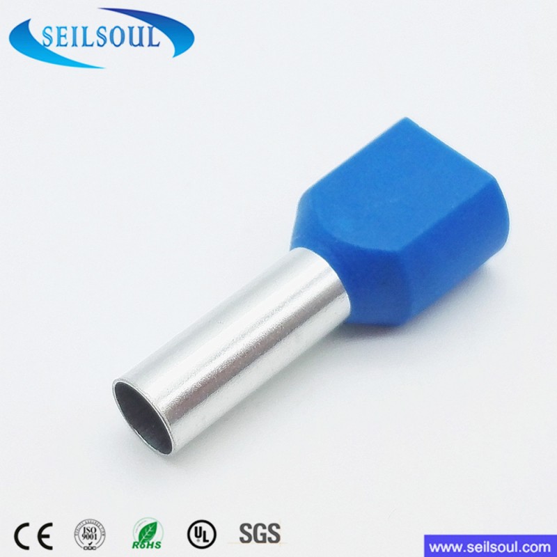 Seilsoul熱い販売TE1008断熱二重圧着フェルール端子ツインコードエンド端末-端末問屋・仕入れ・卸・卸売り