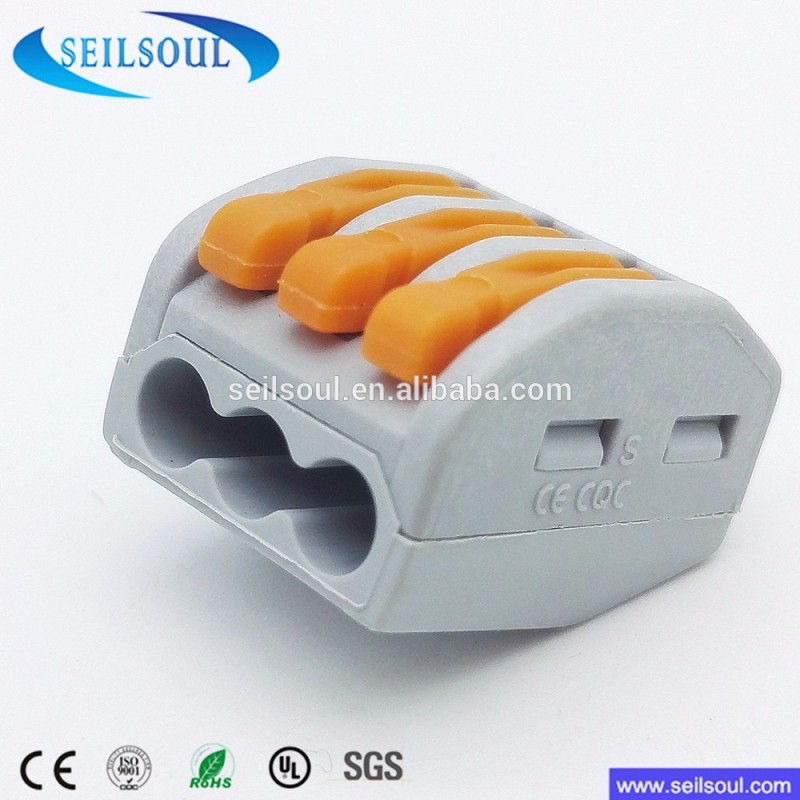 Seilsoul最高価格高品質ワゴ222-412 2芯クイック電気コネクタ端子ブロック-端末問屋・仕入れ・卸・卸売り