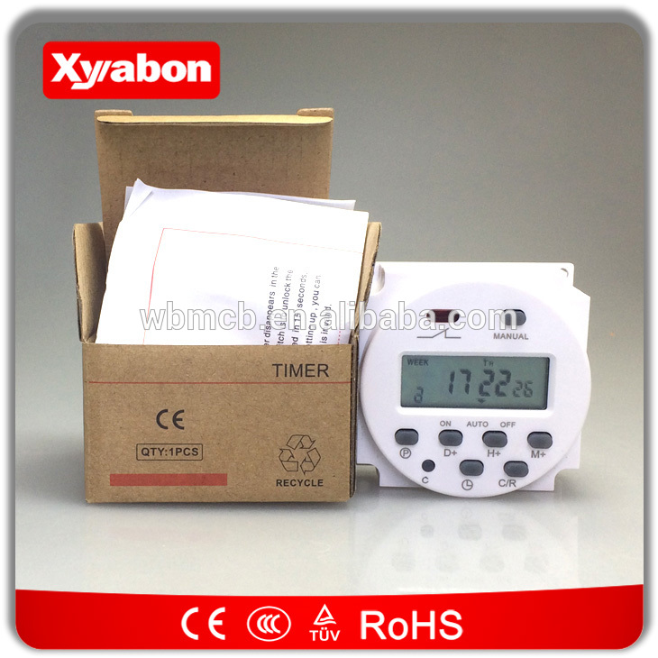 lcdデジタルパワーcn101aプログラマブルタイマ12v24v110v220v時間リレースイッチ-タイムスイッチ問屋・仕入れ・卸・卸売り