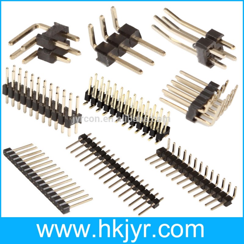 Pcb使用ストレート直角smtで1ミリメートル1.27ミリメートル2ミリメートル2.54ミリメートルピッチピンヘッダ-コネクタ問屋・仕入れ・卸・卸売り