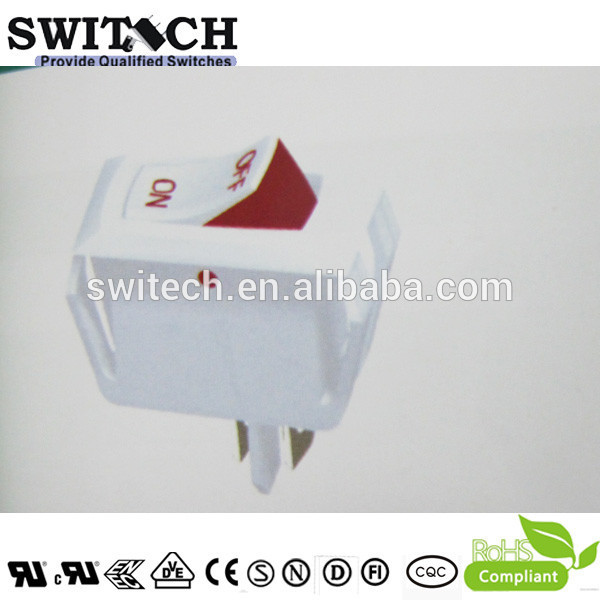 16a 125vac on-offロッカースイッチt85 withwhiteアクチュエータとbarier-ロッカースイッチ問屋・仕入れ・卸・卸売り