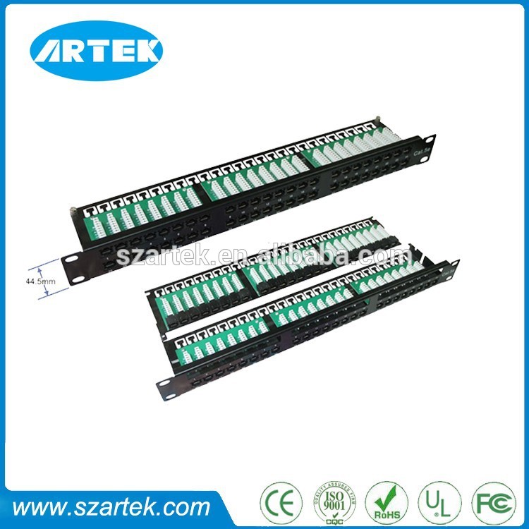 1u48ポートパッチパネルcat5ecat61urj11rj45ポートパッチパネル-その他配線器具問屋・仕入れ・卸・卸売り
