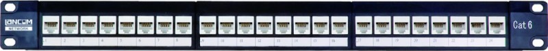 利用できる小さいmoqlancom高品質の猫6utpパッチパネル、 24ポート、 キーストーンジャックタイプ-その他配線器具問屋・仕入れ・卸・卸売り
