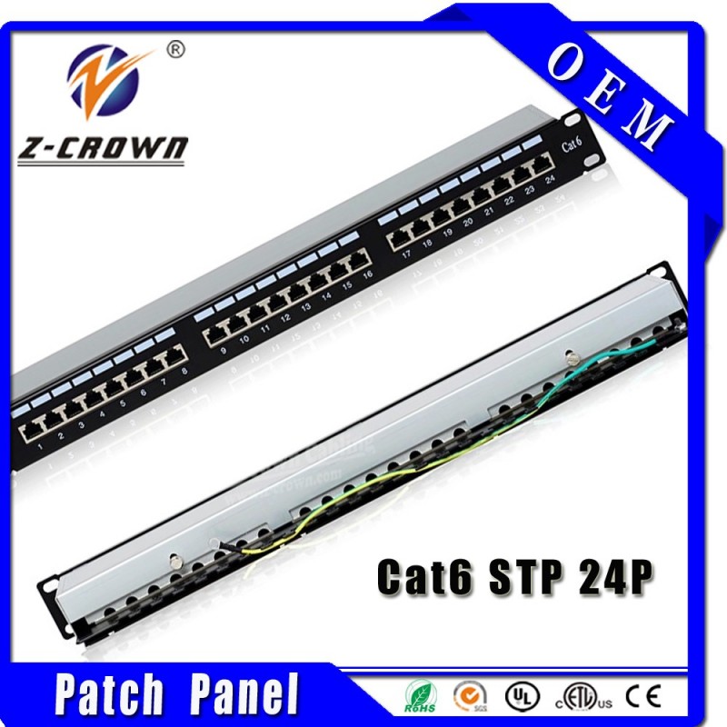 高品質cat619インチ1u24ポートパッチパネル-その他配線器具問屋・仕入れ・卸・卸売り
