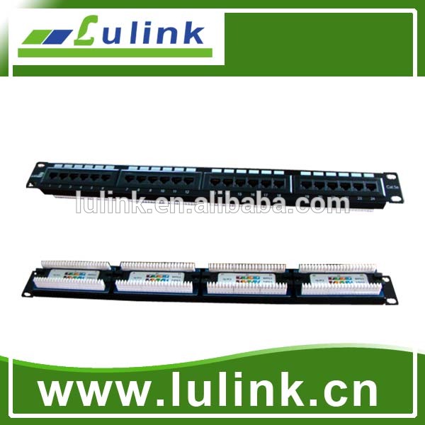 rj45ジャックcat5eutp24ポート付きパッチパネルバー二重使用端卸売最高の品質のパス吸虫-その他配線器具問屋・仕入れ・卸・卸売り