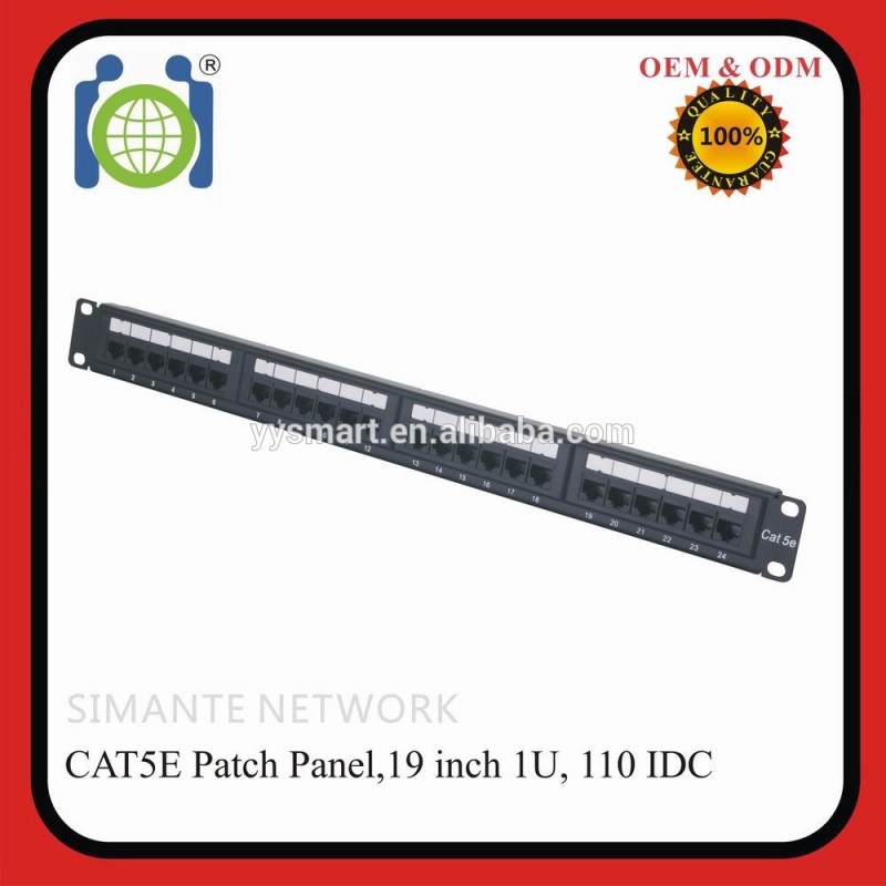 Cat5eシールドなしパッチパネル、24ポート、110 idc-その他配線器具問屋・仕入れ・卸・卸売り