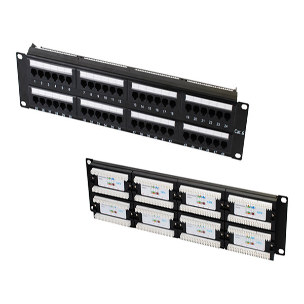 Cat6 48 ポートパッチパネル-その他配線器具問屋・仕入れ・卸・卸売り