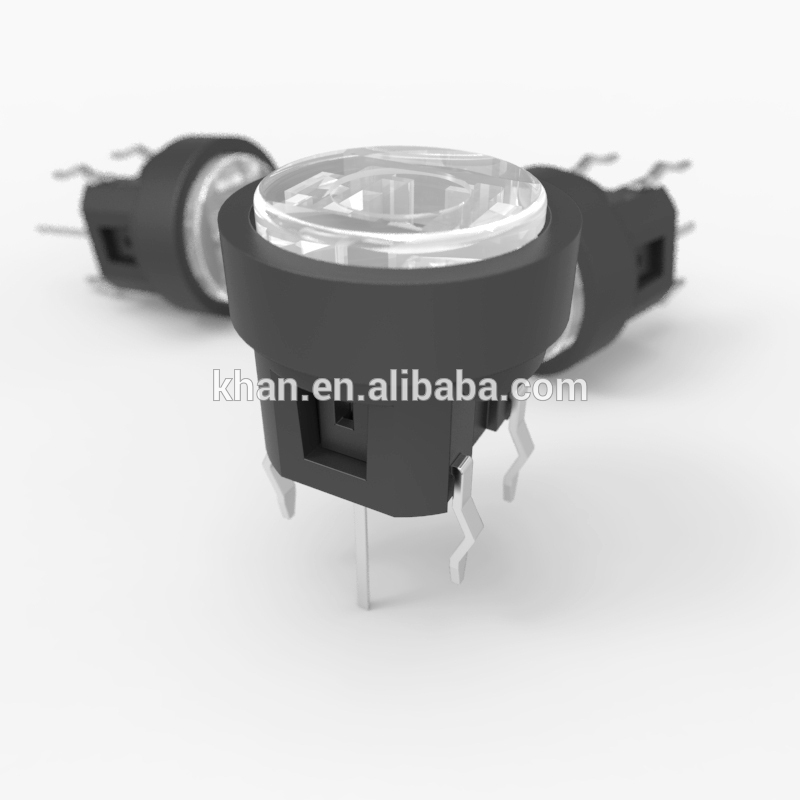 中国メーカー カーン品質dc 12 ボルト trantsparent led スイッチ 、 カスタマイズ さ れ た黒キャップ スイッチ プッシュ-その他スイッチ問屋・仕入れ・卸・卸売り
