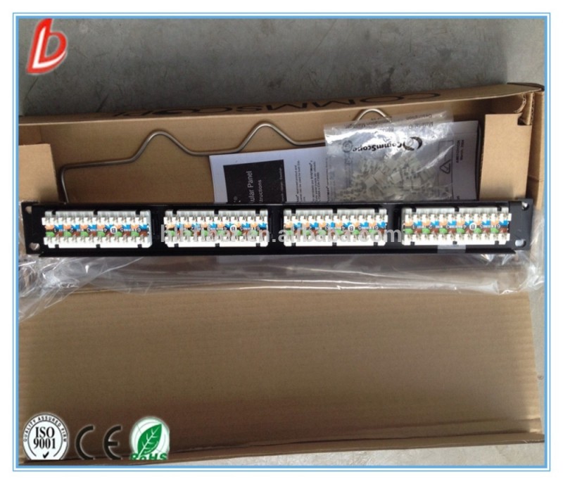 19 'utp PM-GS3-24 systimax cat6 rj45 1u 24ポートパッチパネル-その他配線器具問屋・仕入れ・卸・卸売り