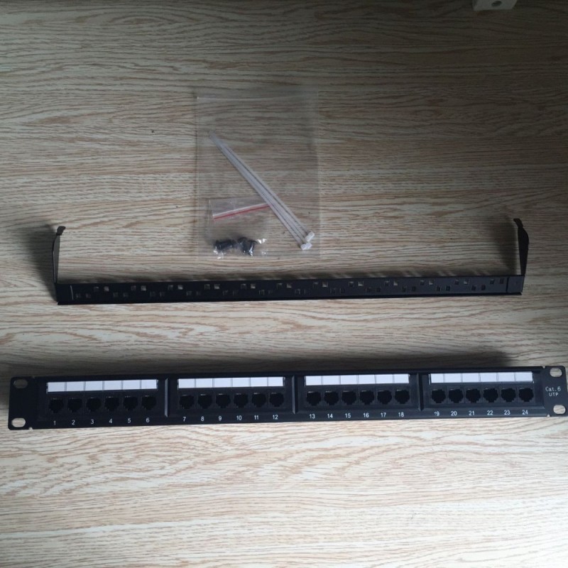 24ポート48ポートcat6パッチパネル付きケーブル管理-その他配線器具問屋・仕入れ・卸・卸売り