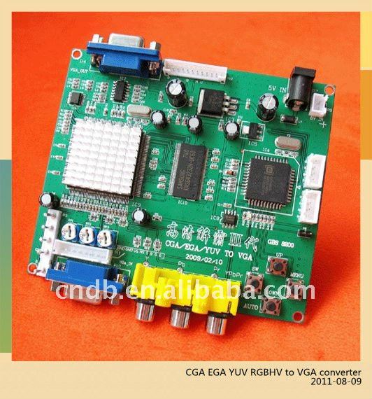 VGAのゲーム・マシンのコンバーターへのCGA-その他電装品問屋・仕入れ・卸・卸売り