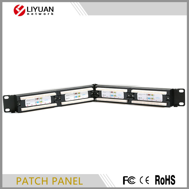 三角形ly-pp6-4724ポートutpcat。 5eパッチパネル-その他配線器具問屋・仕入れ・卸・卸売り