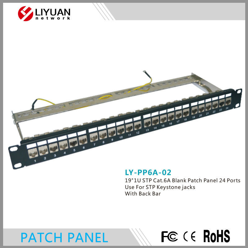 Ly-pp6a-0219" 1ustpcat。 空白パッチパネル246aポートの使用のためのstpキーストンジャックが、 バックバー-その他配線器具問屋・仕入れ・卸・卸売り