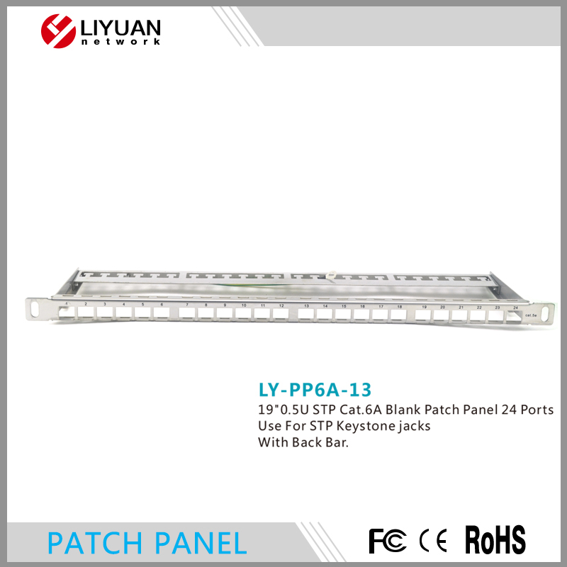 Ly-pp5-01/ly-pp6-0110インチ12ポートrj45猫。 5モジュラーパッチパネル-その他配線器具問屋・仕入れ・卸・卸売り