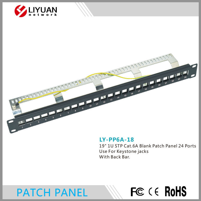 Ly-pp6a-1819" 1ustp猫6aの24ポートパッチパネル-その他配線器具問屋・仕入れ・卸・卸売り