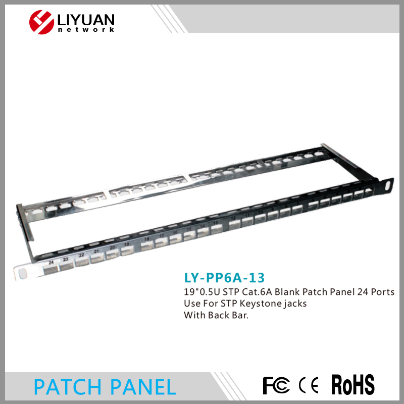 Ly-pp6a-130.5ustpcat。 バックバー6a付きパッチパネル-その他配線器具問屋・仕入れ・卸・卸売り
