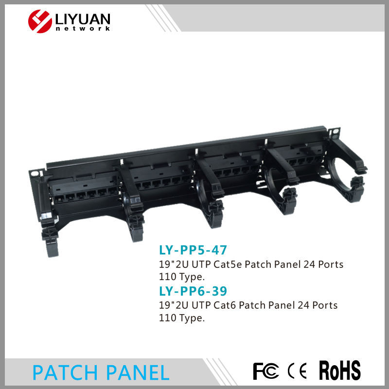 Ly-pp5-47ly-pp6-3924ポートrj45cat。 6110型utpモジュラーパッチパネル-その他配線器具問屋・仕入れ・卸・卸売り