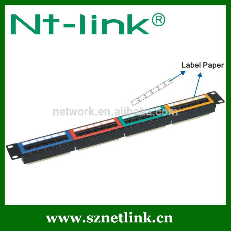 色rj45cat624ポートパッチパネル-その他配線器具問屋・仕入れ・卸・卸売り