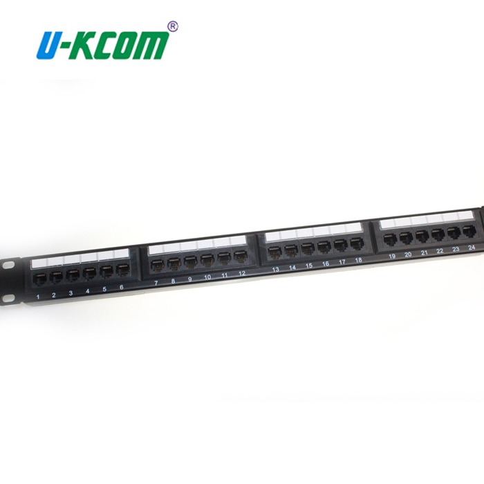 ネットワークキャビネット使用utp rj45 1u 24ポートcat6パッチパネル-その他配線器具問屋・仕入れ・卸・卸売り